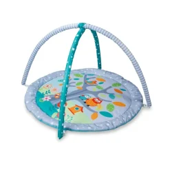 Hot Aktivitetsstativ med 4 stykker legetøj - Skovtema Aktivitetstæpper