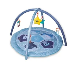 Aktivitetsstativ med 5 stykker legetøj - ZOO Aktivitetstæpper