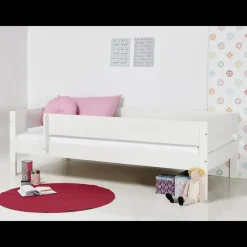 Amon Enkeltseng med sengehest - Dusty Rose Børn Børnemøbler|Juniorsenge