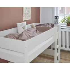 New Argos Halvhøjseng med sengehest i Azur Mint Børn Børnemøbler|Juniorsenge