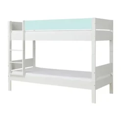 Discount Arkas Køjeseng med sengehest i Azur Mint Børn Børnemøbler|Juniorsenge