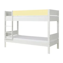 New Arkas Køjseseng med sengehest i Sunny Yellow Børn Børnemøbler|Juniorsenge