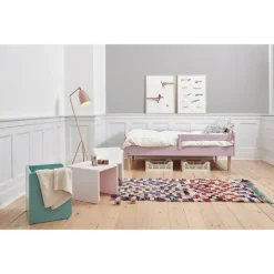 Best Athene Retroseng Dusty Rose Børn Børnemøbler|Juniorsenge