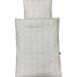 Clearance Baby sengelinned - dess. 1244 hvid m/ naturfarvede grene Børn Sengetøj