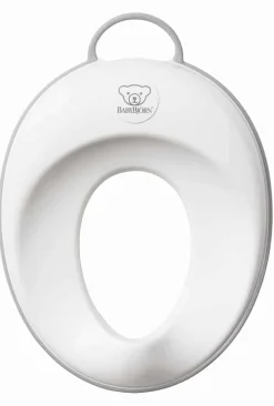 Hot BabyBjörn Toiletsæde Hvid/Grå Potter &Amp; Toilettrænere|Sikkerhed I Hjemmet