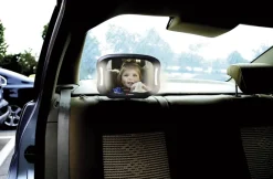Best BabyDan bagsædespejl m/LED lys Tilbehør Til Autostol &Amp; Bil