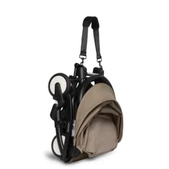 Hot YOYO Taupe / Black Klapvogne