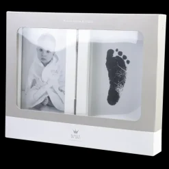 Hot - Billedramme + Blæk Fod/Håndaftryksæt i Gaveæske Børn Interiør|Interiør