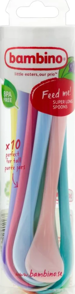 New 10 Feeding spoons Bestik
