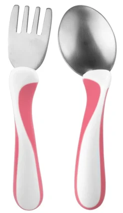 Best My first FORK & SPOON cerise Bestik