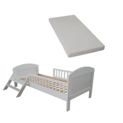 New Basson Juniorseng m. Stige og madras Børn Juniorsenge|Børnemøbler