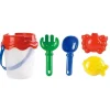 Hot Beach set 6 pcs 1 - 3L - H: 13 - 5cm Udeleg