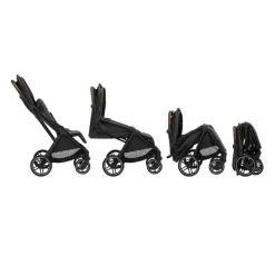 Discount Indra Rejseklapvogn - Mineral Graphite Klapvogne