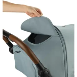 Discount Indra Rejseklapvogn - Mineral Blue Klapvogne