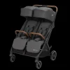 Hot Mane Tvillingevogn - Mineral Graphite Klapvogne
