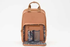 Hot RucPOD® Pusletaske og rejseseng - Vegan Leather - Porcini Børn Pusletasker|Rejsesenge