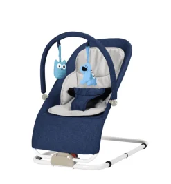 New Blue Baby Bouncer Comfortable 0-9 kg. Børn Skråstole