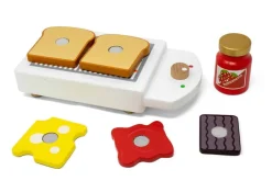 Outlet BRØDRISTER SÆT Trælegetøj|Træmad