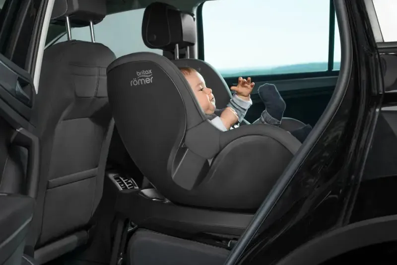 Outlet Britax Dualfix M Plus Space Black Autostole - Toddler