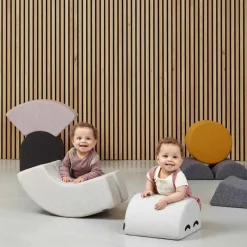 Outlet Mrs. Circle Face - Mustard Brown Børn Børnemøbler