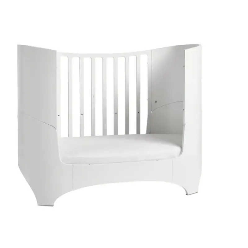 Outlet Classic babyseng - Hvid - U. madras Børn Børnemøbler|Tremmesenge