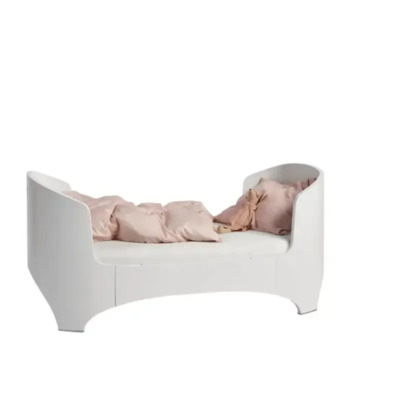 Outlet Classic babyseng - Hvid - U. madras Børn Børnemøbler|Tremmesenge