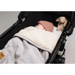 Outlet Teddy Blanket - Grå Børn Tæpper &Amp; Svøb