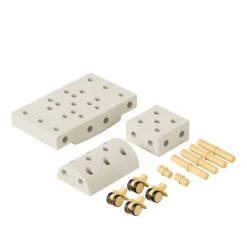 Curiosity Set Sand Grey / Honey Yellow Aktivitetslegetøj