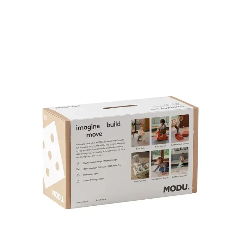 Curiosity Set Sand Grey / Honey Yellow Aktivitetslegetøj