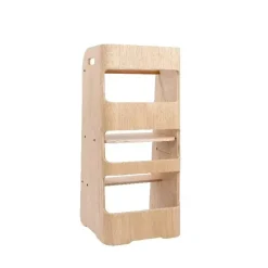 Outlet Læringstårn - Birketræsfinér med en overflade afslutning i egetræ Børn Børnemøbler