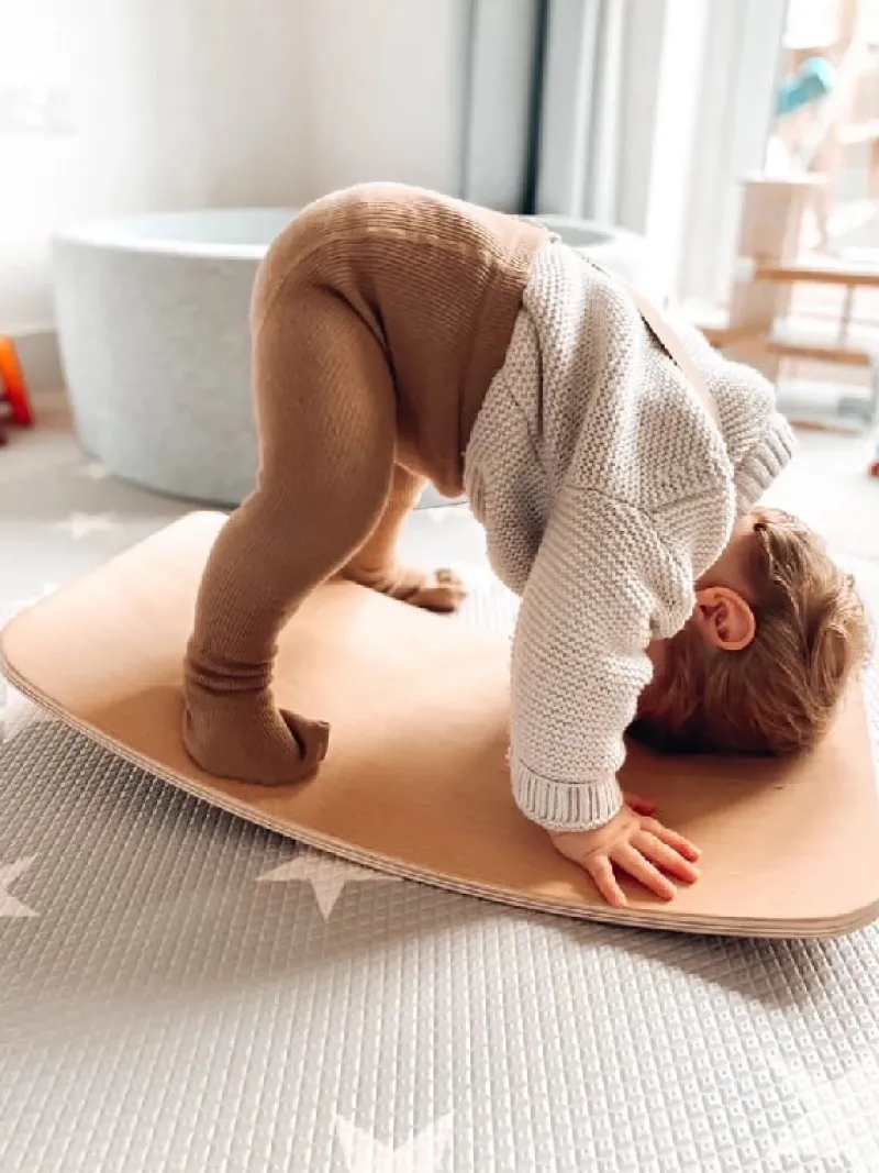 New Rocking Nest inkl. Balancebært - Mushroom Børn Babynest