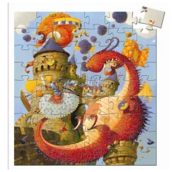 Sale Silhuet Puslespil - Dragen 54 Brikker Spil &Amp; Puslespil