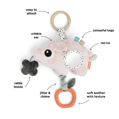 Clearance Aktivitets - og sanselegetøj Pigee Pudder Aktivitetslegetøj|Rangler