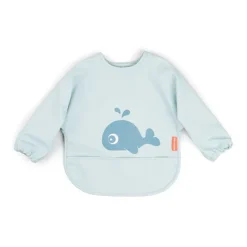 Best Hagesmæk med ærmer - Wally - Blue Hagesmække|Hagesmække