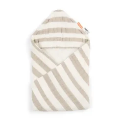 Best håndklæde m/ hætte GOTS Stripes Sand Badeslag &Amp; Håndklæder