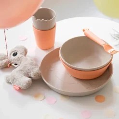 Discount Kiddish mini kop 2 stk. Croco Sand/Koral Service