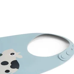 Hot Silikone hagesmæk Dotti Blå Hagesmække|Hagesmække