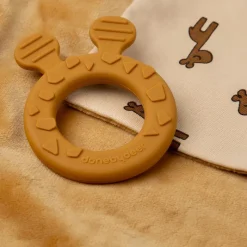 Sutteklud m/bidering Raffi Mustard Nusseklude|Bideringe