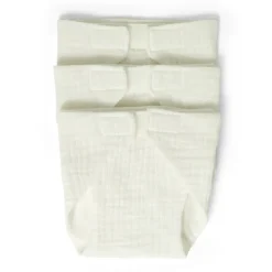 New Dukkebleer i stof 3 stk - Hvide Dukker