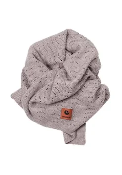 Outlet Grandma tæppe - sand melange Børn Tæpper &Amp; Svøb