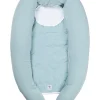 Best MUM & ME Babynest/Support - petrol Børn Babynest|Ammepuder