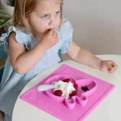 New Gurli Gris spisemåtte pink Dækkeservietter|Service