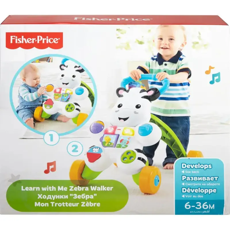 Clearance Learn with me Zebra Walker Aktivitetslegetøj