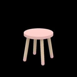 Hot DOTS taburet Ø30x30cm Blushing Pink Børn Børnemøbler