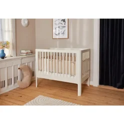 Hot Nova Tremmeseng 120x70cm Cream white Børn Babysenge