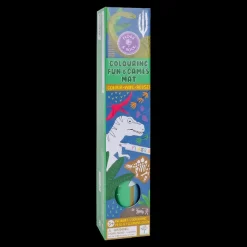 Best Floss & Rock - Male & Tegnemåtte - Dino Aktivitetslegetøj|Kreativitet