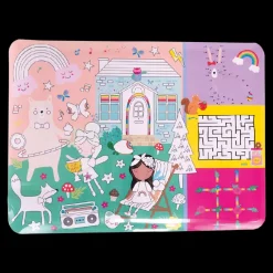 Online Floss & Rock - Male & Tegnemåtte - Regnbue Aktivitetslegetøj|Kreativitet