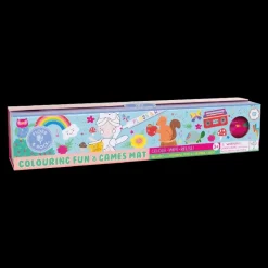 Online Floss & Rock - Male & Tegnemåtte - Regnbue Aktivitetslegetøj|Kreativitet