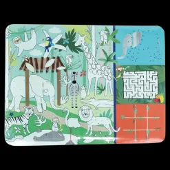 Sale Floss & Rock - Male & Tegnemåtte - Jungle Aktivitetslegetøj|Kreativitet