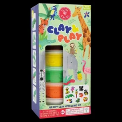 Floss & Rock - Selvhærdende ler - Jungle Kreativitet|Kreativitet